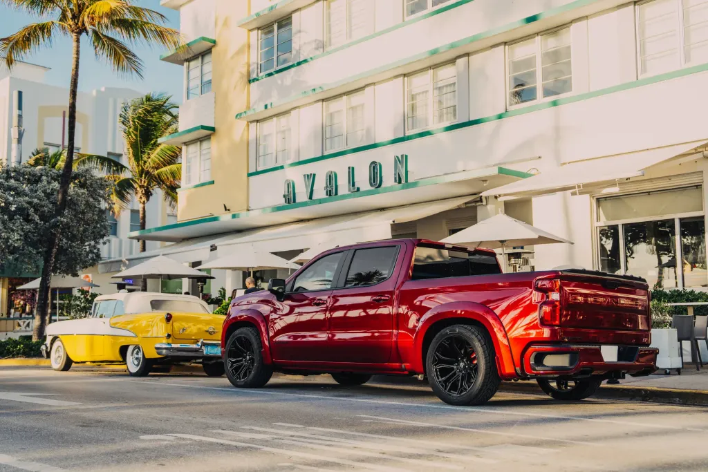 Fox Factory Chevrolet Silverado Black Widow SR