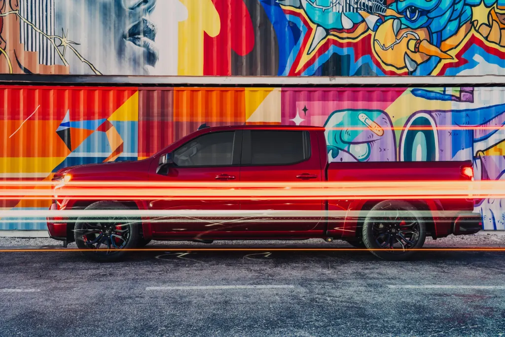 Fox Factory Chevrolet Silverado Black Widow SR