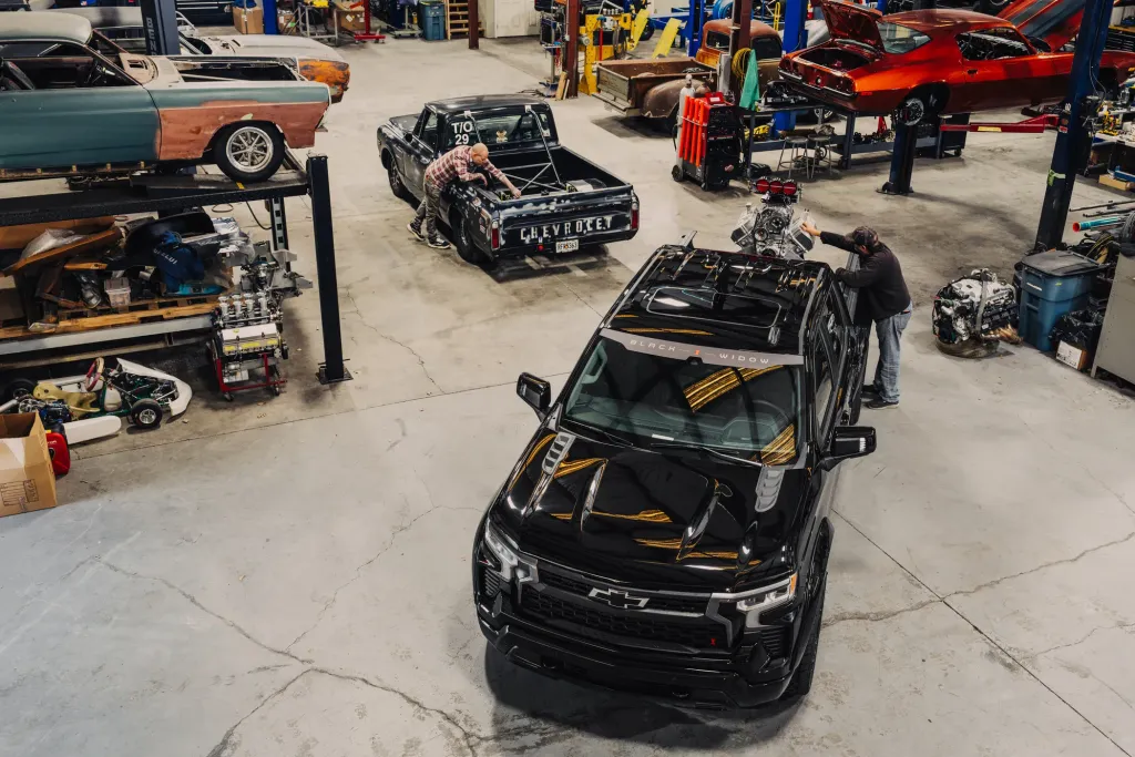 Fox Factory Chevrolet Silverado Black Widow SR