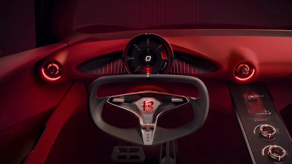 Alfa Romeo Cuorerosso: четырёхдверный концепт с силуэтом купе — фото 11