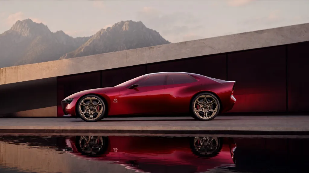 Alfa Romeo Cuorerosso: четырёхдверный концепт с силуэтом купе — фото 14