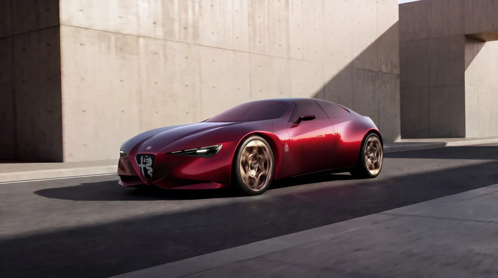 Alfa Romeo Cuorerosso: четырёхдверный концепт с силуэтом купе — фото 2