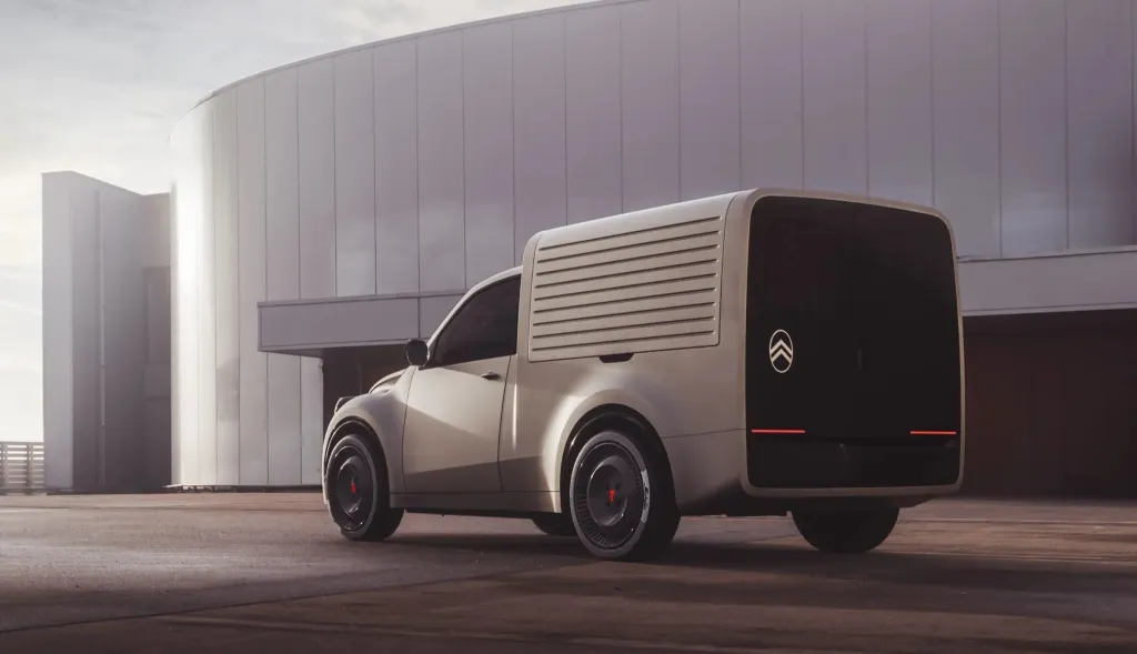 Citroën 2CV Fourgonnette Concept вернул форму небольшого фургона — фото 3