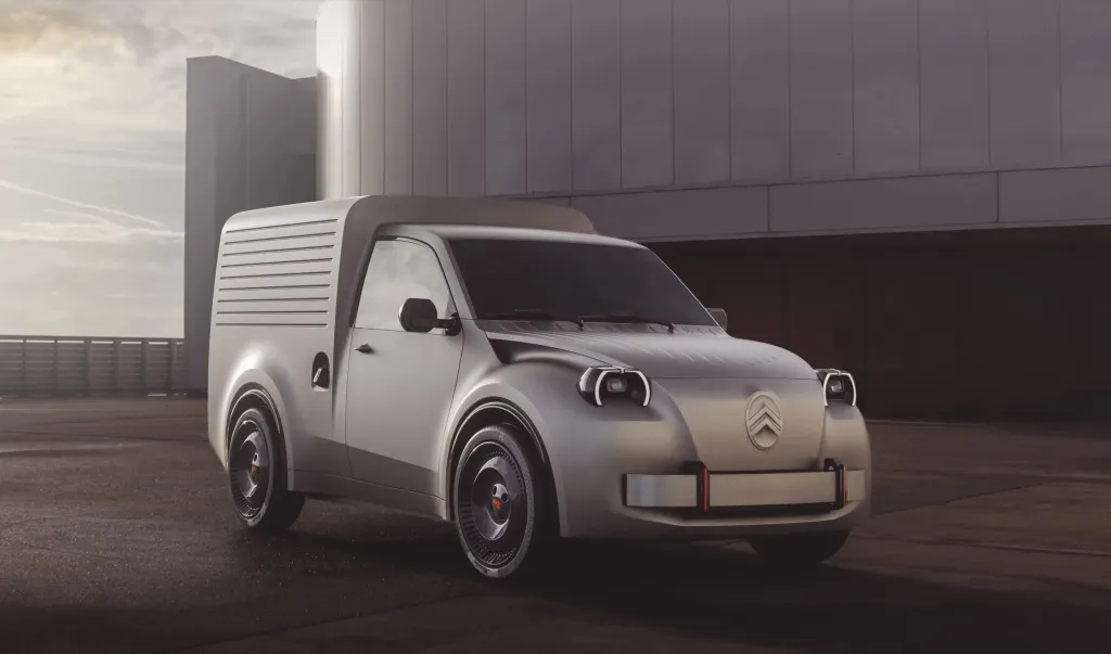 Citroën 2CV Fourgonnette Concept вернул форму небольшого фургона — фото 6