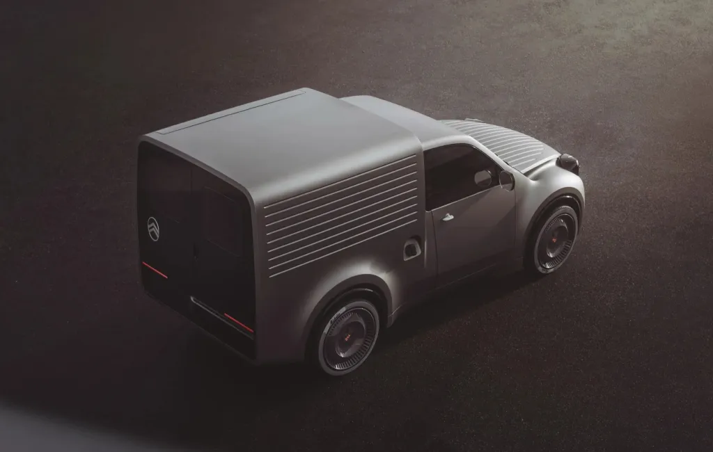 Citroën 2CV Fourgonnette Concept вернул форму небольшого фургона — фото 8