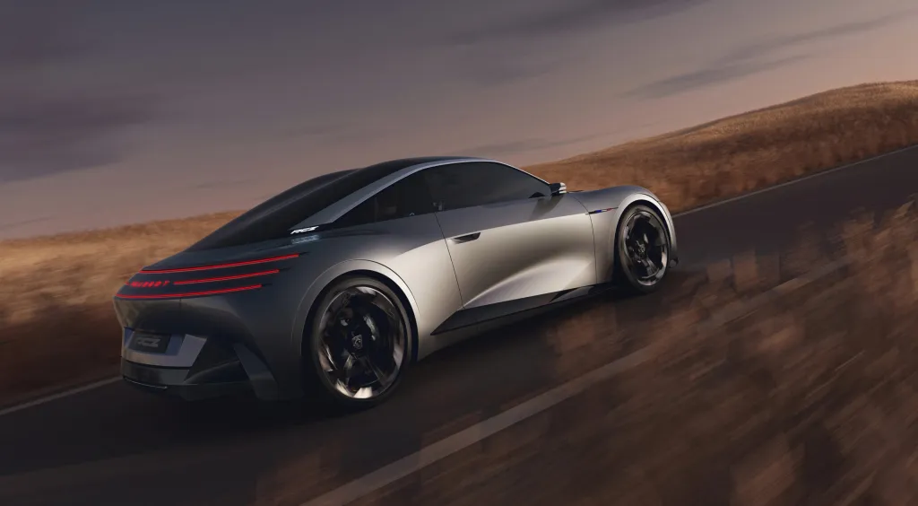 PEUGEOT RCZ Vision: 500-сильный концепт с твердотельной батареей — фото 4