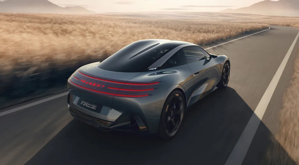 PEUGEOT RCZ Vision: 500-сильный концепт с твердотельной батареей — фото 5