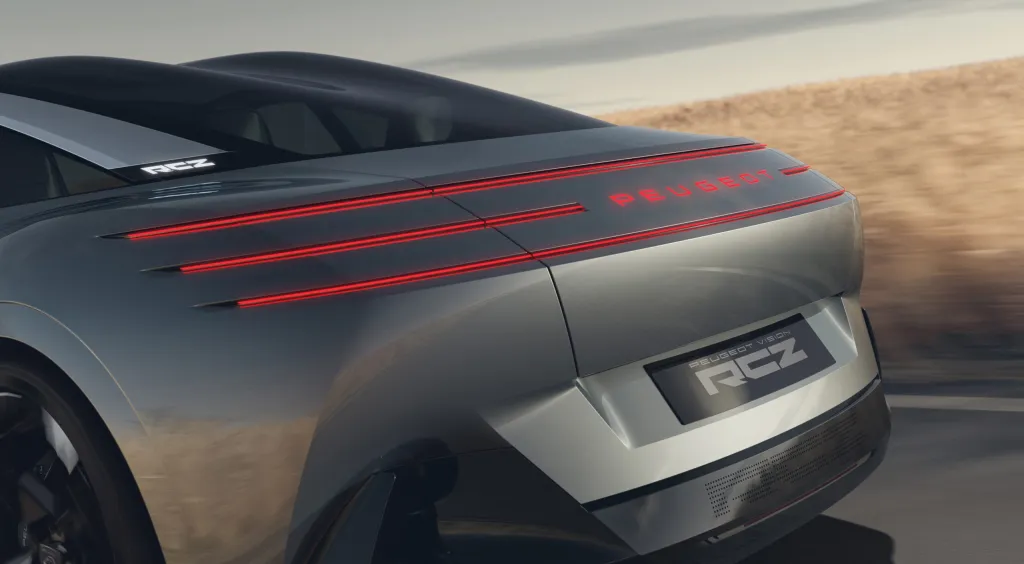 PEUGEOT RCZ Vision: 500-сильный концепт с твердотельной батареей — фото 7