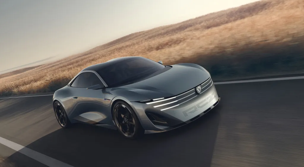 PEUGEOT RCZ Vision: 500-сильный концепт с твердотельной батареей — фото 2