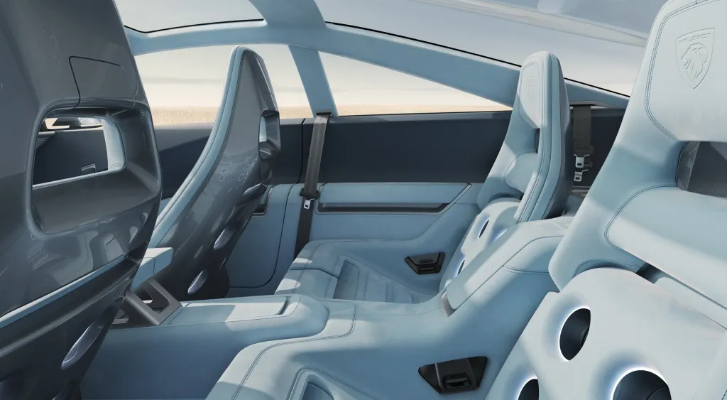 PEUGEOT RCZ Vision: 500-сильный концепт с твердотельной батареей — фото 16