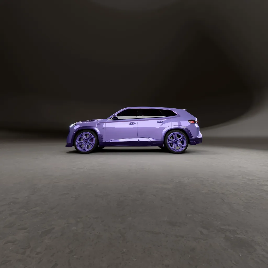 BMW XM Lunar Lilac: Larte Design