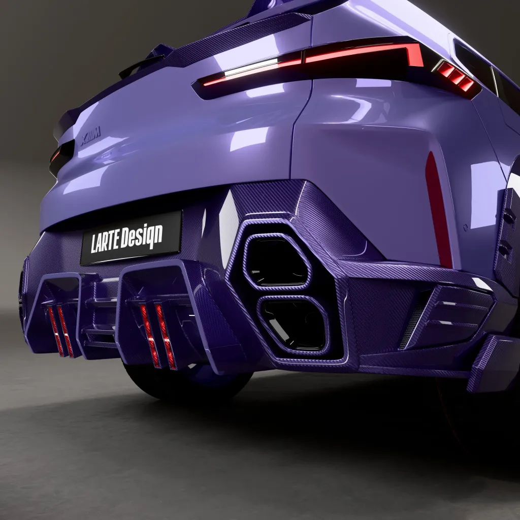 BMW XM Lunar Lilac: Larte Design
