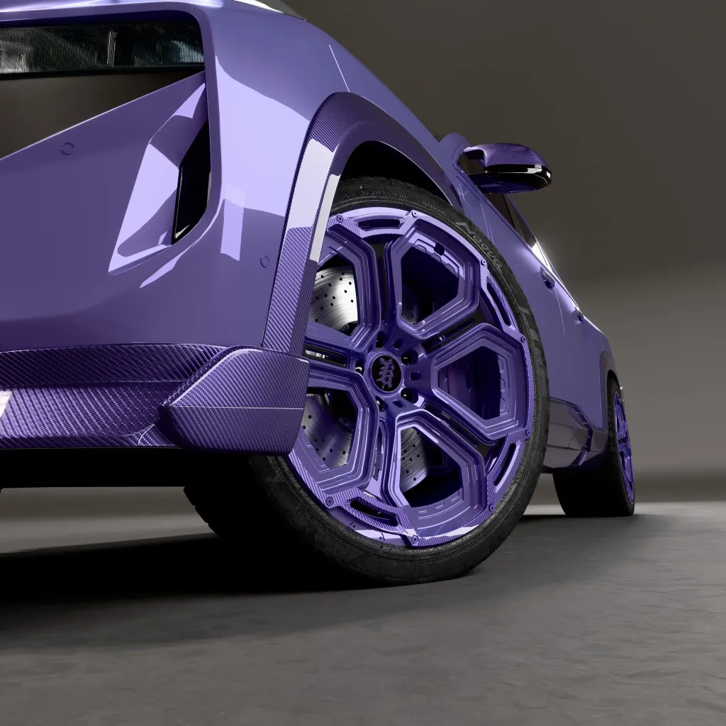 BMW XM Lunar Lilac: Larte Design