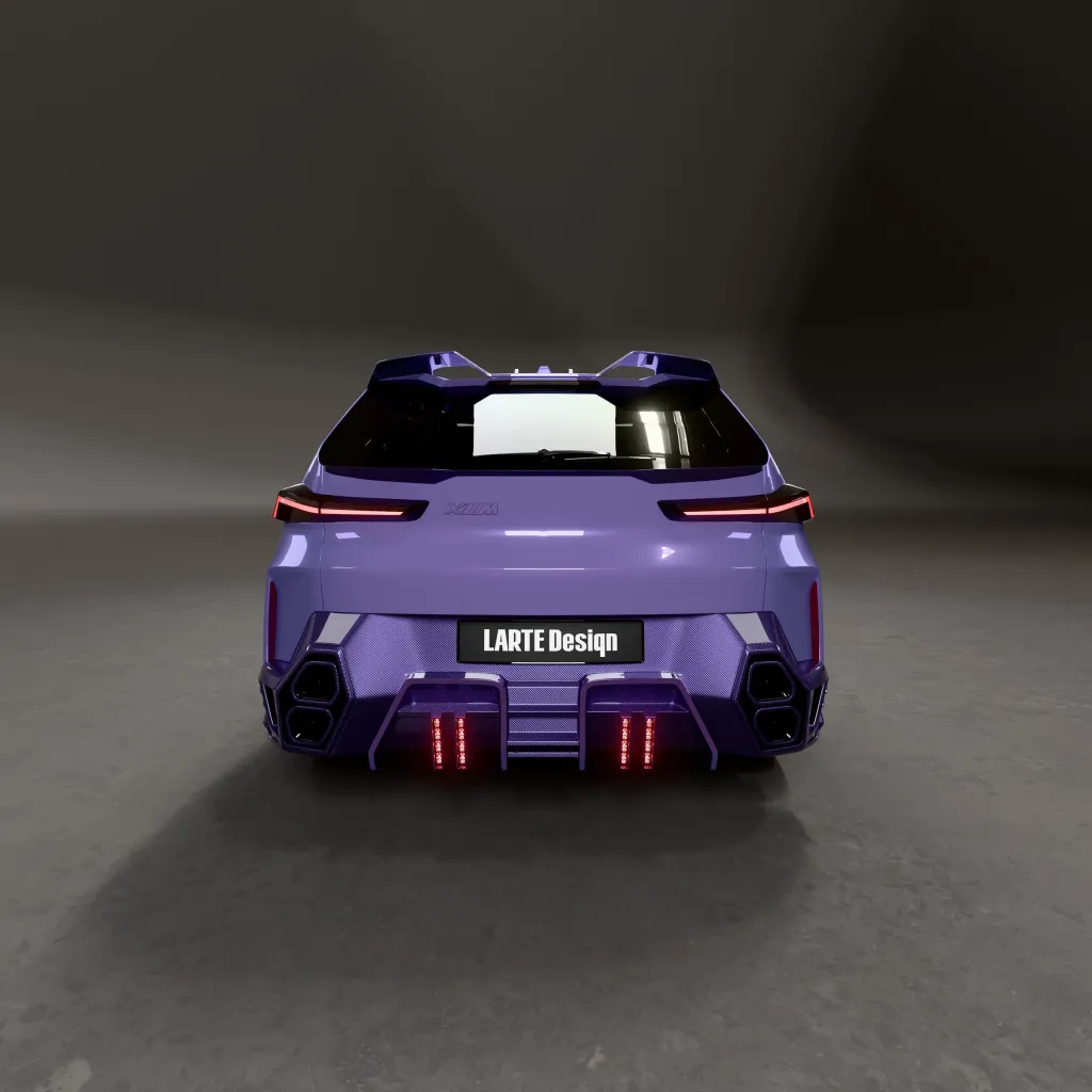 BMW XM Lunar Lilac: Larte Design