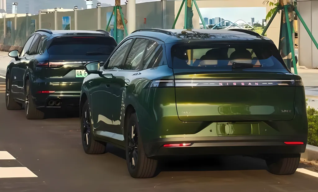 Nissan NX7 вышел на дороги без камуфляжа перед запуском в Китае — фото 4