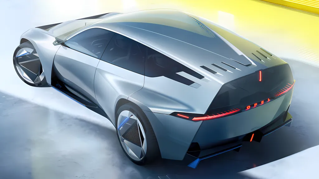 Opel STX Concept представили: электрический универсал с активной аэродинамикой — фото 9