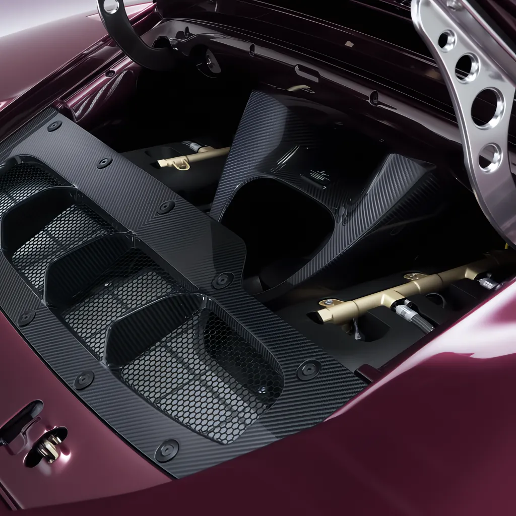 Porsche 911 от Singer: DLS Turbo в цвете Amethyst с кожей Bone и механической коробкой — фото 4